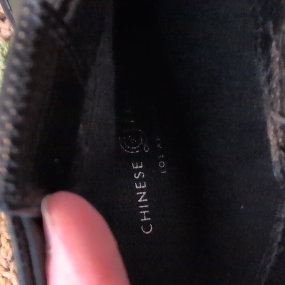 Chinese Laundry Black Textured Leather Heeled Ankle Boots - Picture 8 of 11